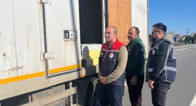 İpsala’da hayvan nakil araçları denetlendi