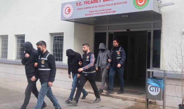 Kapıkule’de 60 Kilo Esrar Ele Geçirildi: 5 Şüpheli Gözaltında