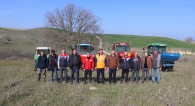 Kırcasalih’te mera ıslah çalışması yapıldı