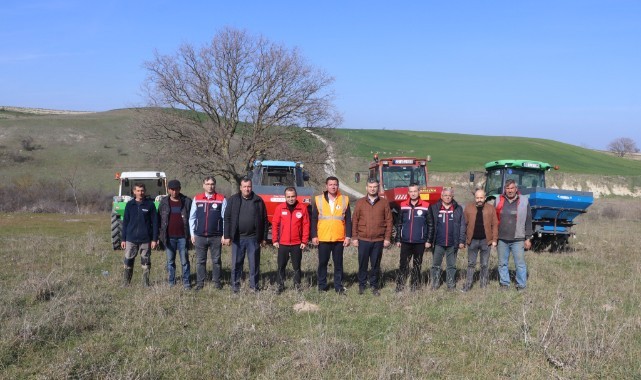 Kırcasalih’te mera ıslah çalışması yapıldı