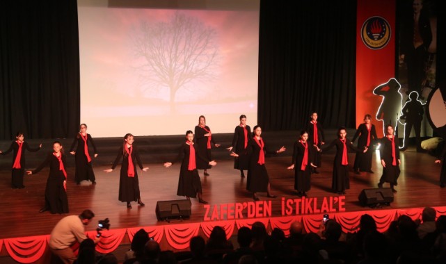  Milli mücadelenin sesi TED Edirne Koleji'nde yankılandı