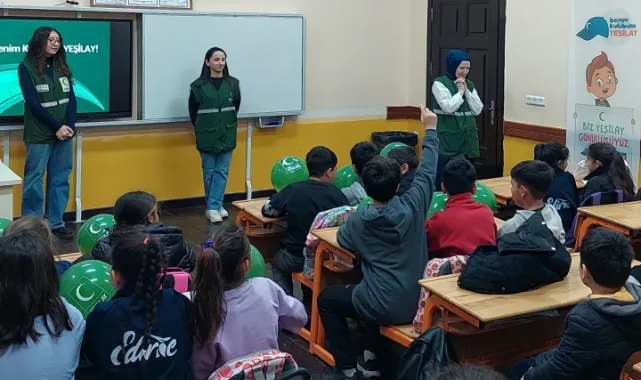 Minik kalplere Yeşilay bilinci aşılandı