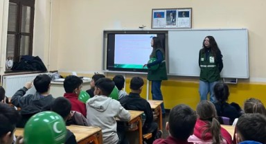 Minik kalplere Yeşilay bilinci aşılandı