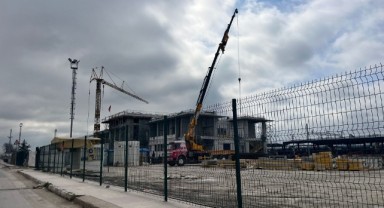 Modern gar binasının inşasında büyük ilerleme kaydedildi