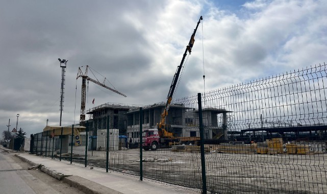 Modern gar binasının inşasında büyük ilerleme kaydedildi