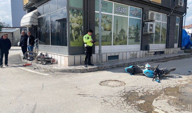 Motosiklet kazası sonrası çıkan kavgada 1 kişi bıçaklandı