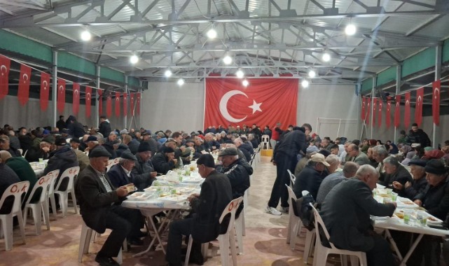 Orhaniye’de 495 kişi aynı sofrada buluştu