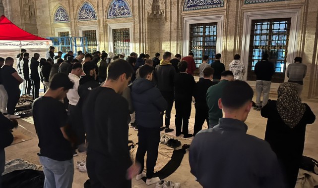 Selimiye Camisi doldu taştı