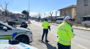 Sürücülere trafik kuralları hatırlatıldı