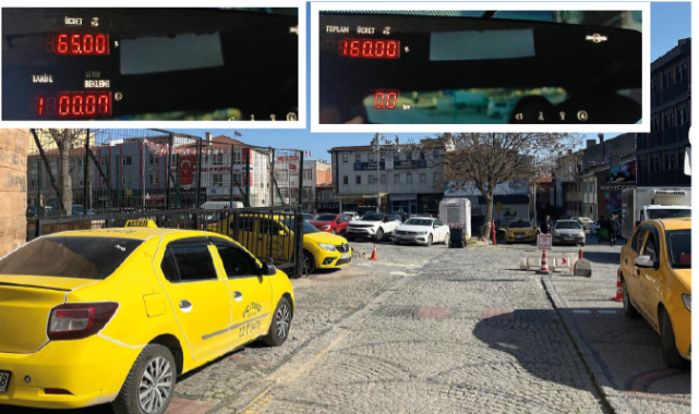 Taksimetreler güncellendi, açılış ücreti 65 TL’ye yükseldi