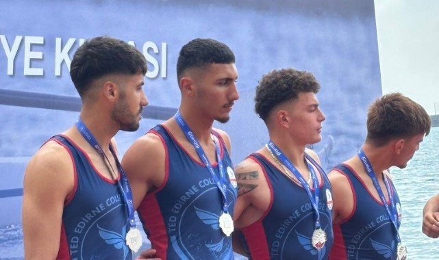 TED Edirne Koleji Kürek Kulübü'nden Bir Madalya Daha Geldi