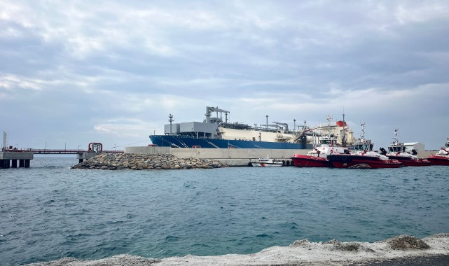 Türkiye’nin enerji arz güvenliğine önemli katkı sağlayan Saros FSRU Terminali