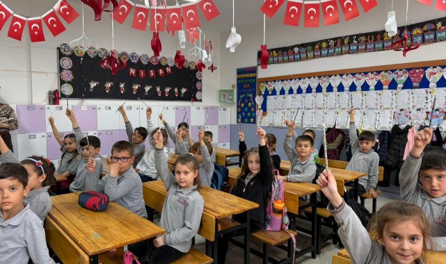 75. Yıl İlkokulu’nda Arnavutluk’tan gelen öğrenciler ağırlandı