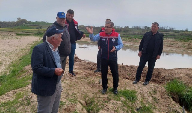 Çeltik üretimi için Havsa’da kritik denetimler