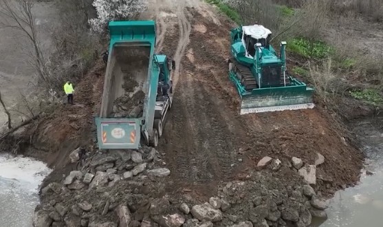 DSİ’den taşkın sonrası seddelere yoğun mesai