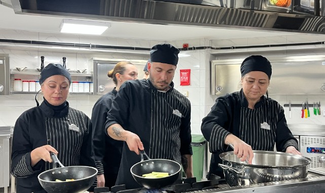 Edirne’de aşçılık kursuna uluslararası istihdam fırsatı