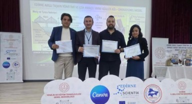 Edirne’de öğretmenlerden taşkın sorununa yenilikçi çözüm