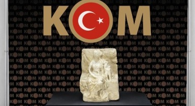 Edirne'de Roma dönemine ait Kybele heykeli ele geçirildi