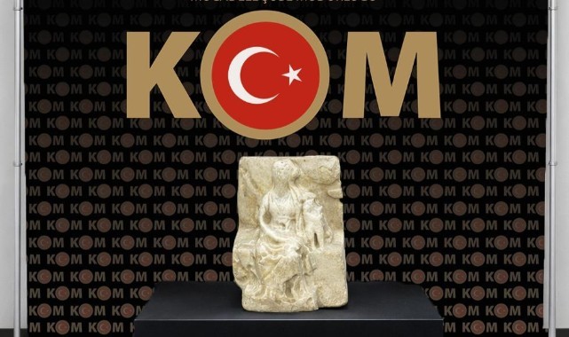 Edirne'de Roma dönemine ait Kybele heykeli ele geçirildi