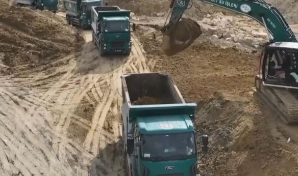 Edirne’de taşkın sonrası sedde onarımları sürüyor