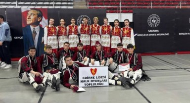 Edirne Halk Oyunları finallerinde