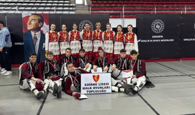 Edirne Halk Oyunları finallerinde