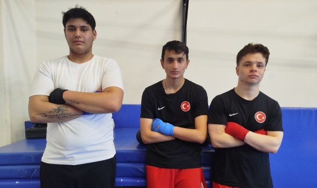 Edirneli genç boksörler şampiyonaya hazır