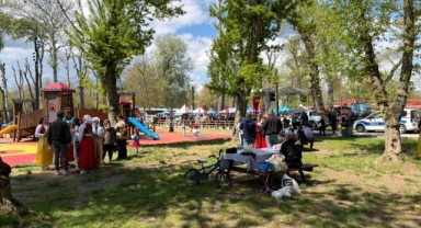 Edirneliler 23 Nisan’da Millet Bahçesi’ne akın etti