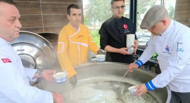 Gaziantep yöresinin meşhur çorbası yuvalama Edirne’de tanıtıldı