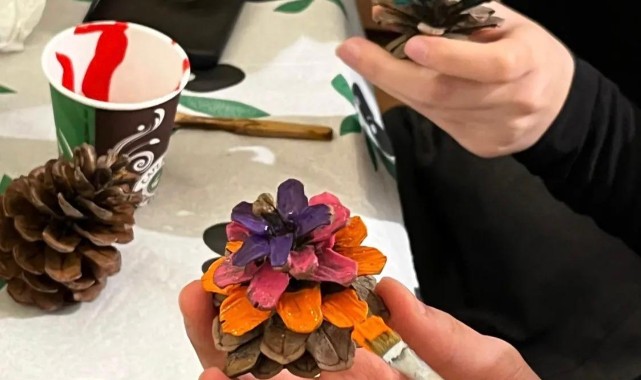 Gençler doğadan ilham alarak sanatla buluştu