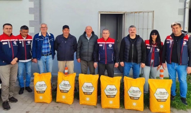 Hibeli Ayçiçeği Tohumları Dağıtıldı