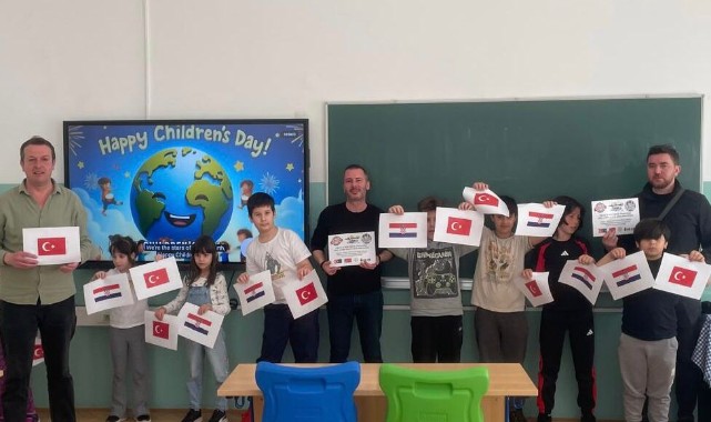 Hırvatistan’da 23 Nisan coşkusu