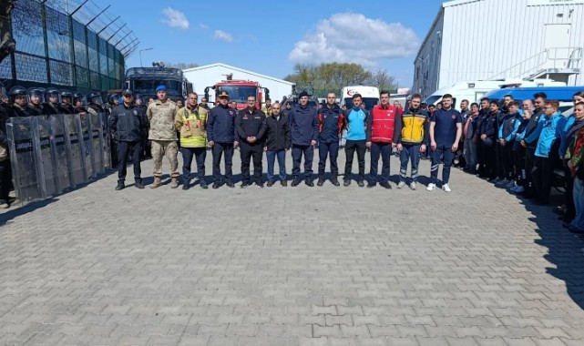 İl Göç İdaresi’nde tatbikat