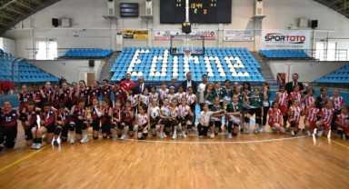 İlkokul sporcularının sergiledikleri performans dikkat çekti