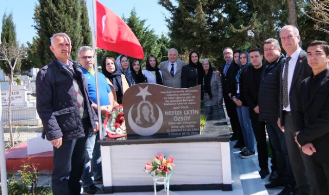 Kahraman şehitler için dua edildi