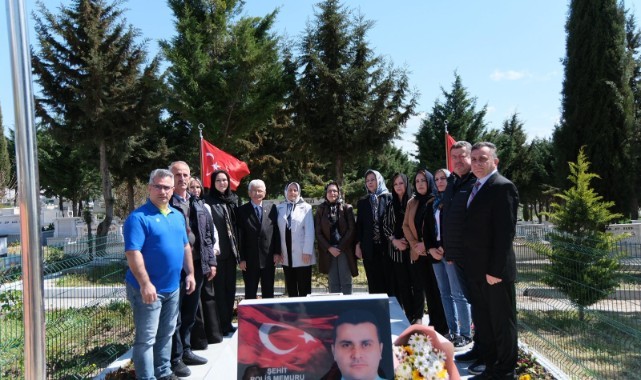 Kahraman şehitler için dua edildi