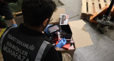 Kapıkule'de dev operasyon: 33 milyon liralık kaçak eşya yakalandı