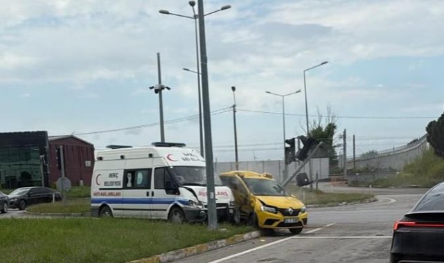 Kırklareli kavşağında yine kaza yaşandı