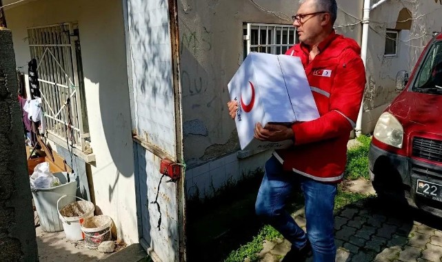 Kızılay’dan yardım eli