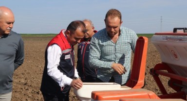 Mısır ekimi sürüyor