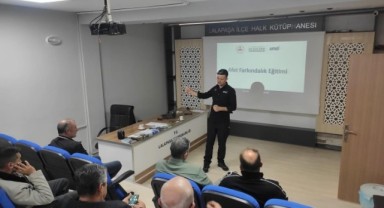 Muhtarlara afet farkındalık eğitimi verildi
