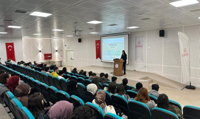 Sıfır atık bilinci yurtlarda anlatıldı