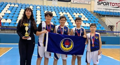 TED Edirne Koleji basketbolda derece elde etti