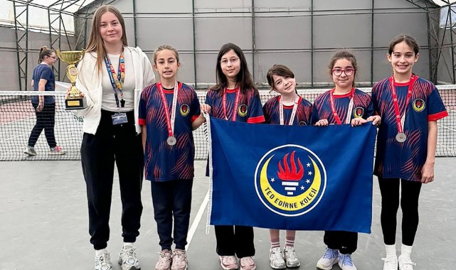 TED Edirne Koleji’nden Teniste Gururlandıran Başarı