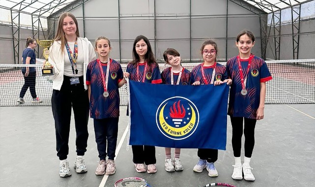 TED Edirne Koleji’nden Teniste Gururlandıran Başarı
