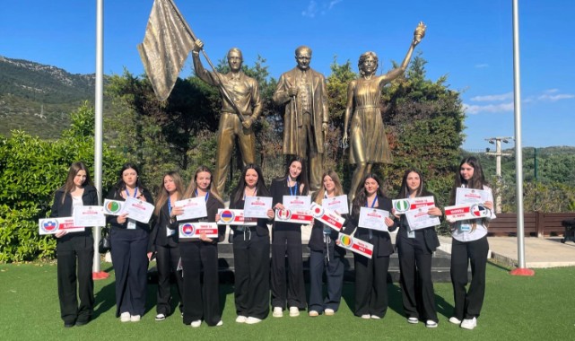 TED Edirne Koleji öğrencileri Bodrum'da uluslararası deneyim kazandı