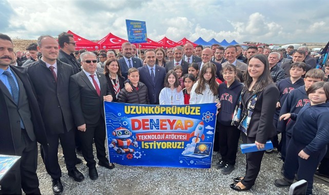 Uzunköprü Atatürk OSB’nin temeli atıldı, 2 bin 500 kişiye istihdam hedefi