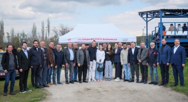 Yenilenen Lalapaşa 27 Kasım Stadyumu’nda ilk maç heyecanı