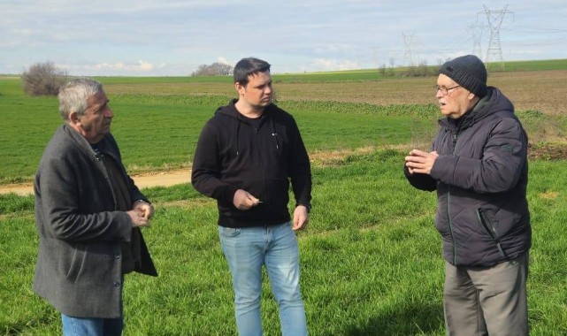 Ziraat ekipleri sahada: Üreticiye önemli uyarılar