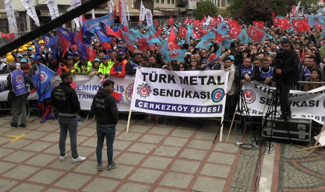 1 Mayıs kutlamaları renkli görüntülere sahne oldu